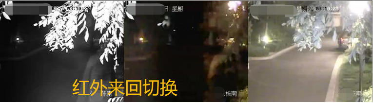 圖像彩色黑白，一直來回切換（ICR震蕩）